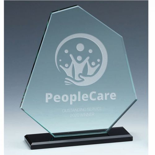 Mountain Jade Glass Award 7.5 Inch (19cm) - 10mm thickness : New 2020