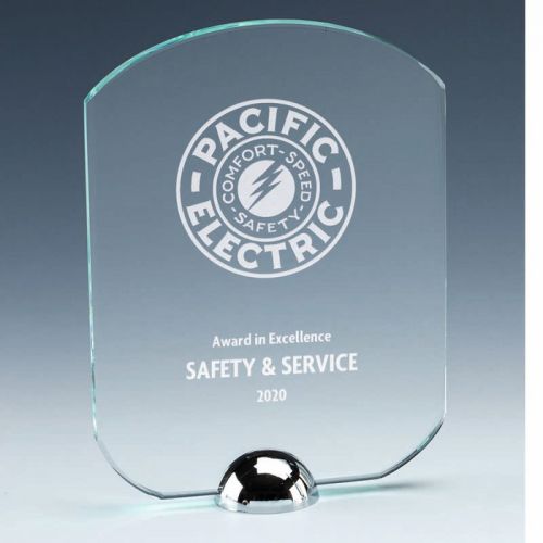 Gravity Standard Jade Glass Award 5.5 Inch (14cm) : New 2020