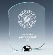 Gravity Standard Jade Glass Award 6.25 Inch (16cm) : New 2020