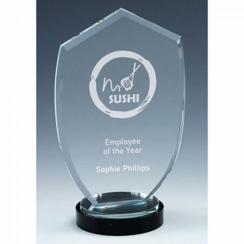 Stage Apex Jade Glass Award 9.5 Inch (24cm) : New 2020