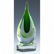 Turner Green Art Glass Award 9 Inch (23cm) : New 2020
