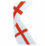 Flag Neck Ribbon England 7 8 X 32 Inch