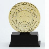 Vibe Super Mini Gold Trophy Award 3 3/8 Inch (8.5cm) : New 2020