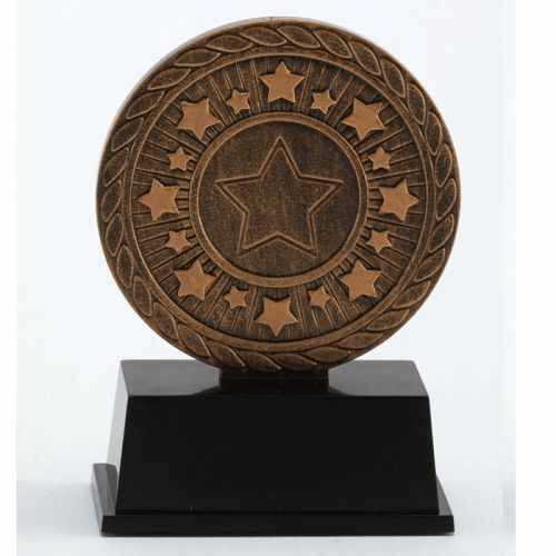 Vibe Super Mini Antique Gold Trophy Award 3 3/8 Inch (8.5cm) : New 2020