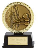 Vibe Super Mini Darts Trophy Award 3 3/8 Inch (8.5cm) : New 2020