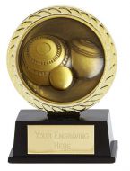 Vibe Super Mini Lawn Bowls Trophy Award 3 3/8 Inch (8.5cm) : New 2020