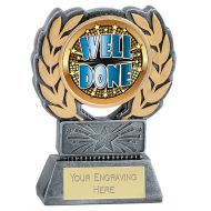 Force Resin Well Done Trophy Award 4.5 Inch (11.5cm) : New 2020
