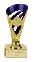 Voyager Presentation Cup Trophy Award Gold/Purple 6 Inch (15cm) : New 2020
